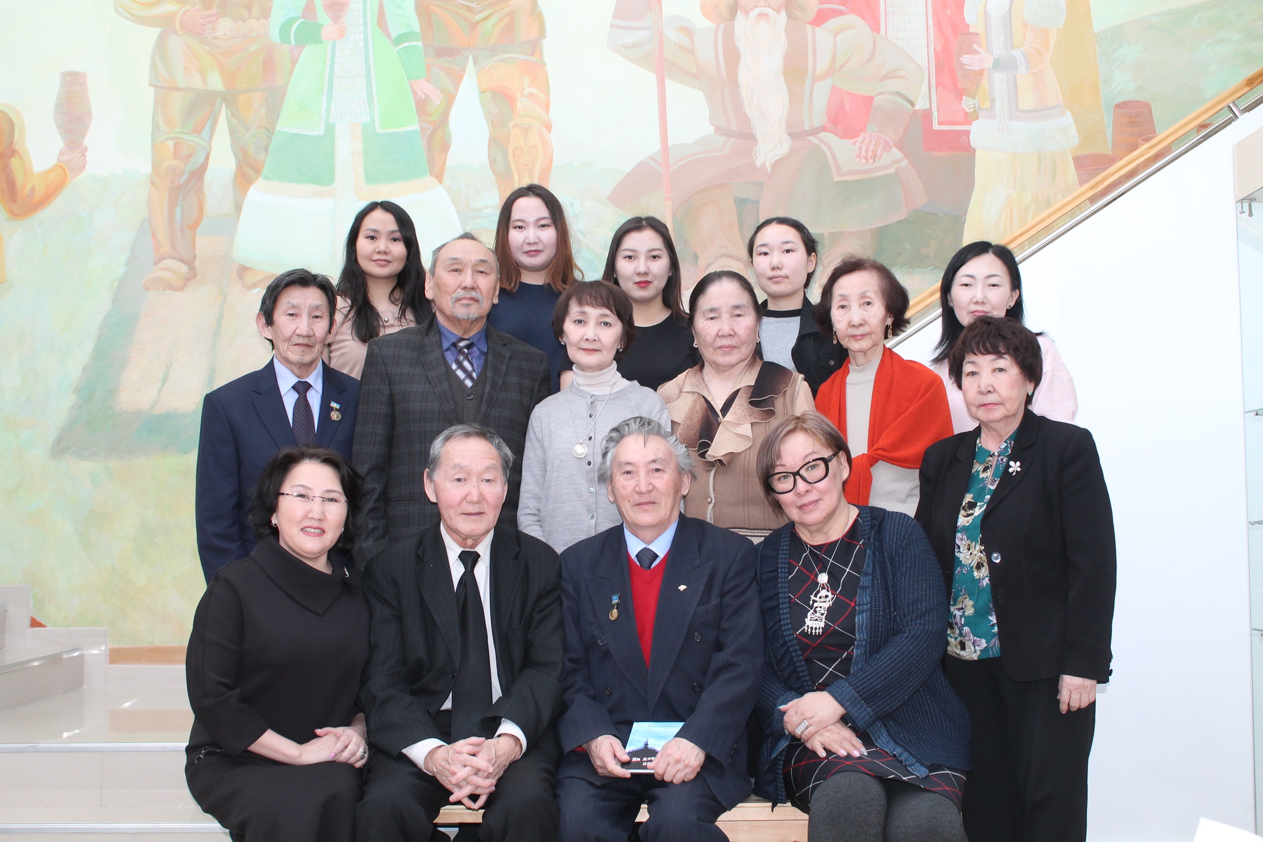 22 марта в литературном музее им. П. А. Ойунского прошла встреча с Лауреатом государственной премии им. П. А. Ойунского, писателем Харитоновым Павлом Николаевичем-Ойуку.