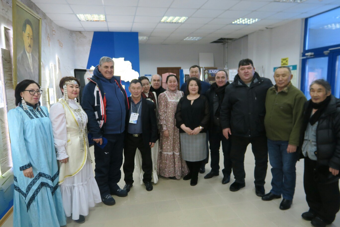 В Хангаласский улус приезжала первая в XXI веке грузинская делегация во главе с легендарным борцом — вольником Лери Хабеловым.